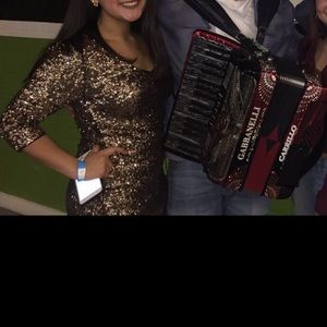 Body fitting short dress fits like size 8